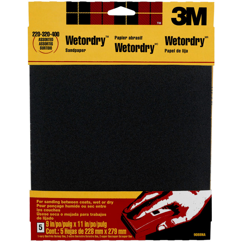 3 M 9088 WT/DRY TRIMITE SNDPK AST