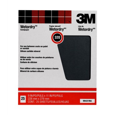 3 M 99421NA 320A WETODRY SANDPAPER