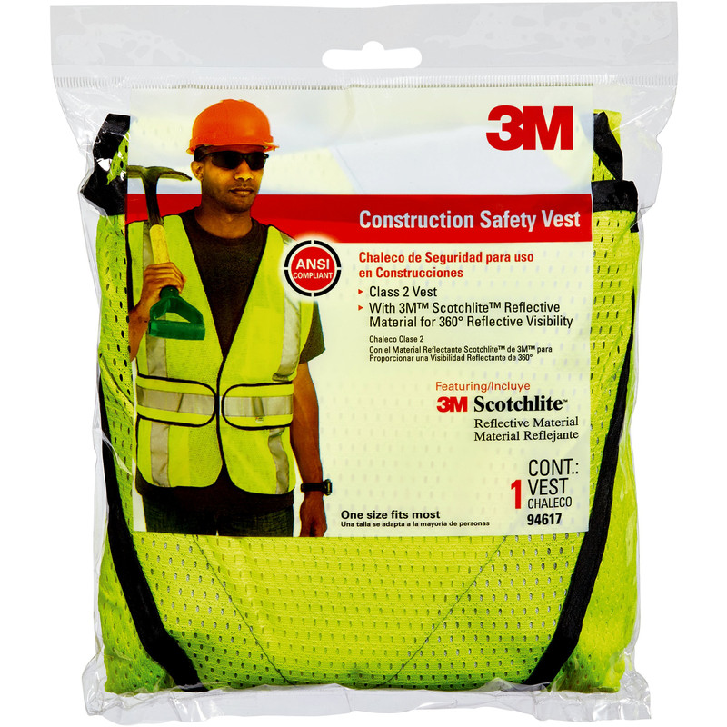 3 M 94617-80030 Class 2 Safety Vest