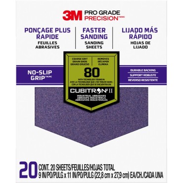 3 M 27080TRI-20 80G SAND PAPER