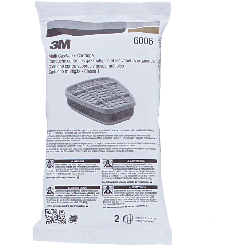 3 M 6006 MULTI-GAS VAPOR CARTRIDGE