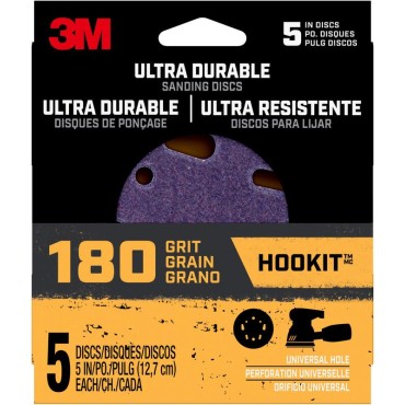 3 M 27257 5PK 180G 5 SAND DISC   