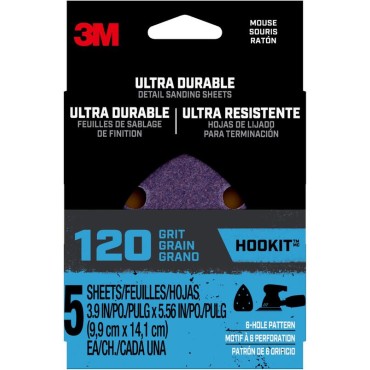 3 M 27379 5PK 120G MOUSE SND SHEET