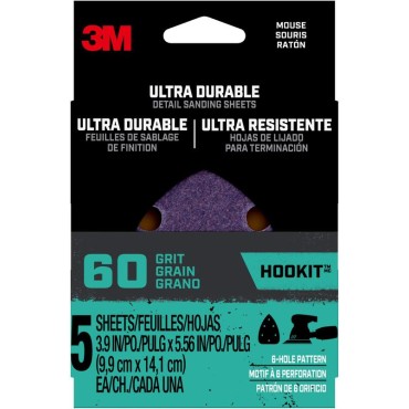 3 M 27381 5PK 60G MOUSE SAND SHEET