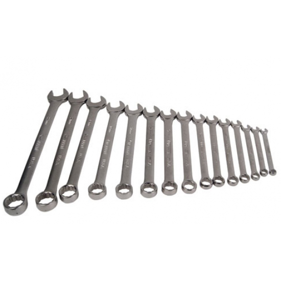 Wylaco Supply Allen 9Piece 12PT Combination Metric Wrench Set