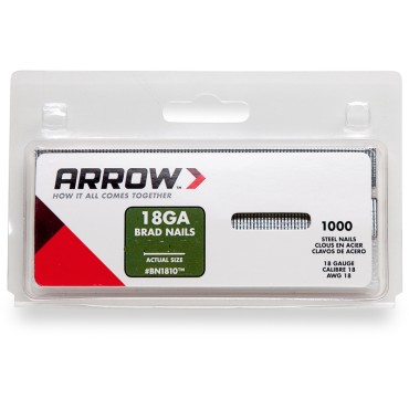 Arrow Fasteners BN1812BCS 3/4 BROWN BRAD NAIL