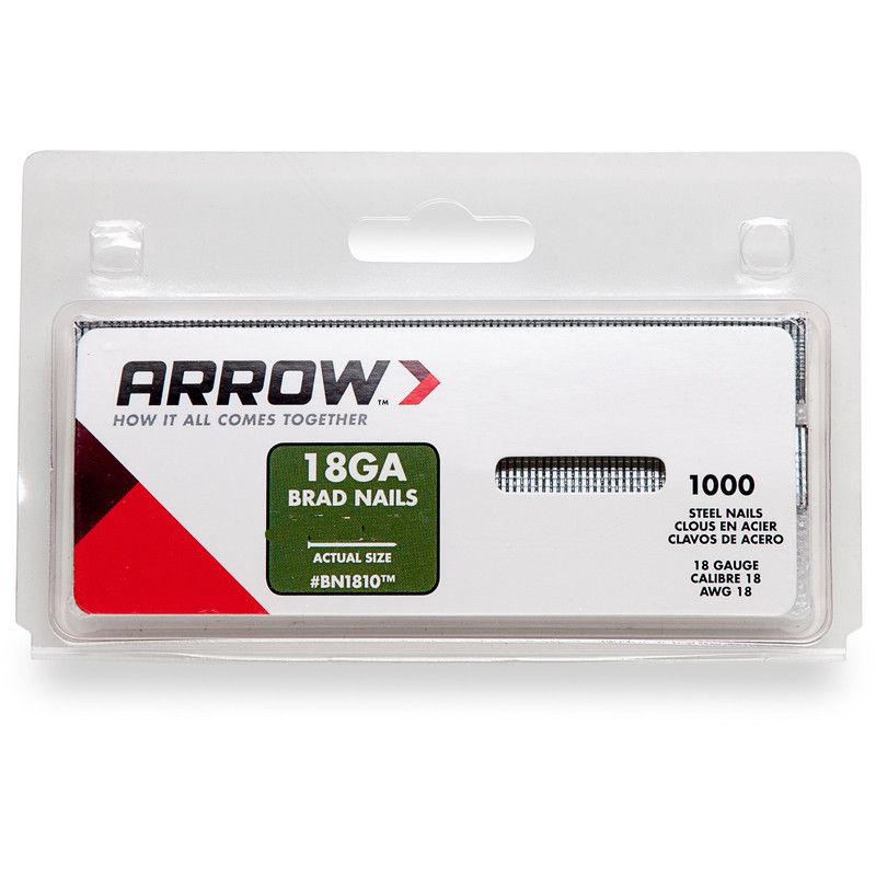 Arrow Fasteners BN1812BCS 3/4 BROWN BRAD NAIL