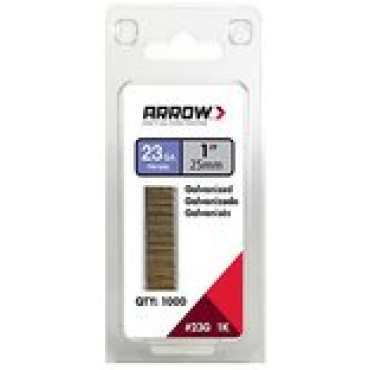 Arrow Fasteners 23G25-1K 1000PK 1 PIN NAILS