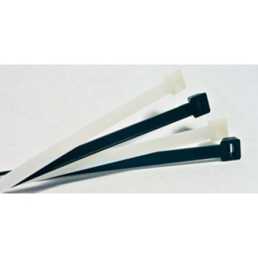 Bay State B48H0L Heavy 175 Pound Series Black Cable Ties 50 Pk.