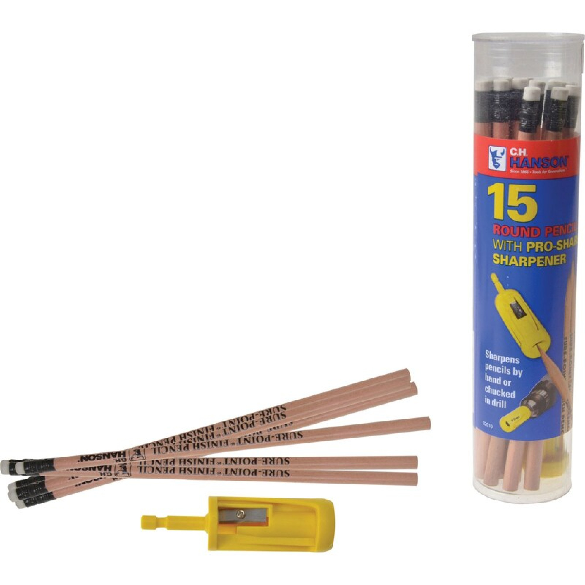 C H Hanson 02010 15PK ROUND PENCIL C H Hanson 02010 15PK ROUND PENCIL