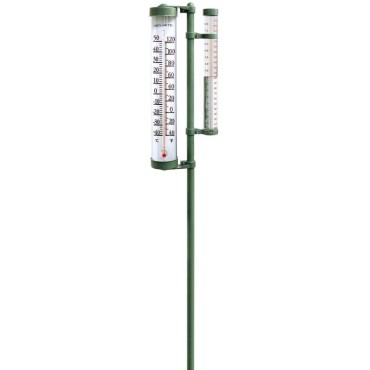 Chaney Instrument Company 02345 RAIN GAUGE/THERMOMETER