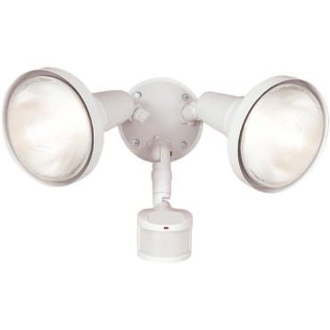 Cooper Lighting MS185W WH MOTION FLOOD LIGHT  