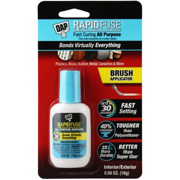 DAP  00173 RAPID FUSE BRUSH ON GLUE