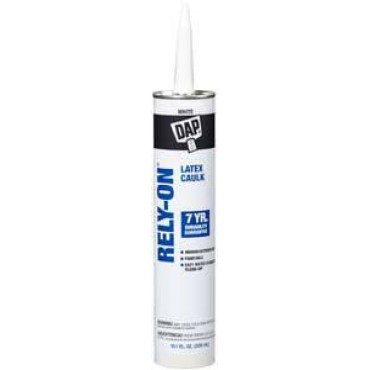 DAP 18250 10.1oz WHITE RELY ON CAULK