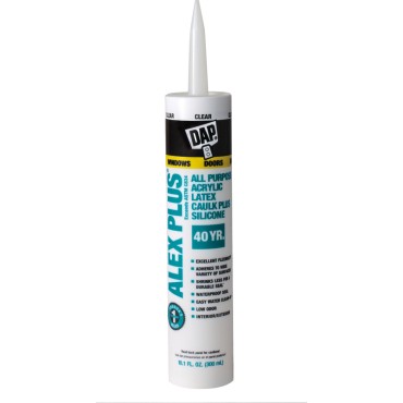 DAP  18071 10.1 OZ CLEAR ALEX PLUS CAULK