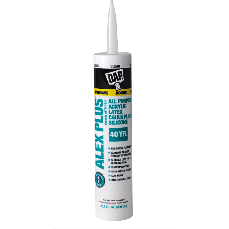 DAP  18071 10.1 OZ CLEAR ALEX PLUS CAULK