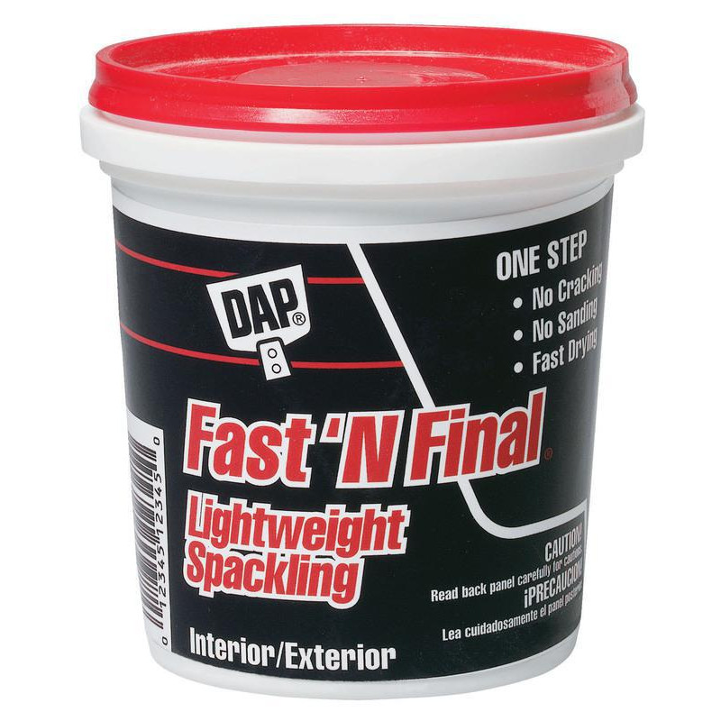 DAP  12140 1/2PT FAST 'N FINAL LIGHTWEIGHT SPACKLING
