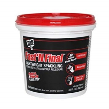 DAP  12142 QT FAST 'N FINAL LIGHTWEIGHT SPACKLING