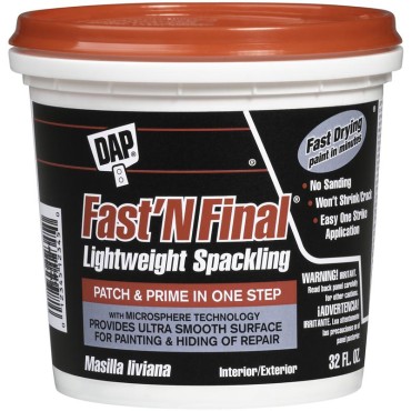 DAP 12143 1G FAST 'N FINAL LIGHTWEIGHT SPACKLING