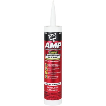 DAP  00762 WHITE K&B AMP CAULK