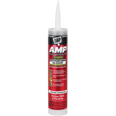 DAP  00763 CLEAR K&B AMP CAULK