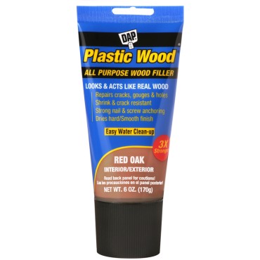 DAP 00583 6OZ RED OAK PLASTIC WOOD FILLER