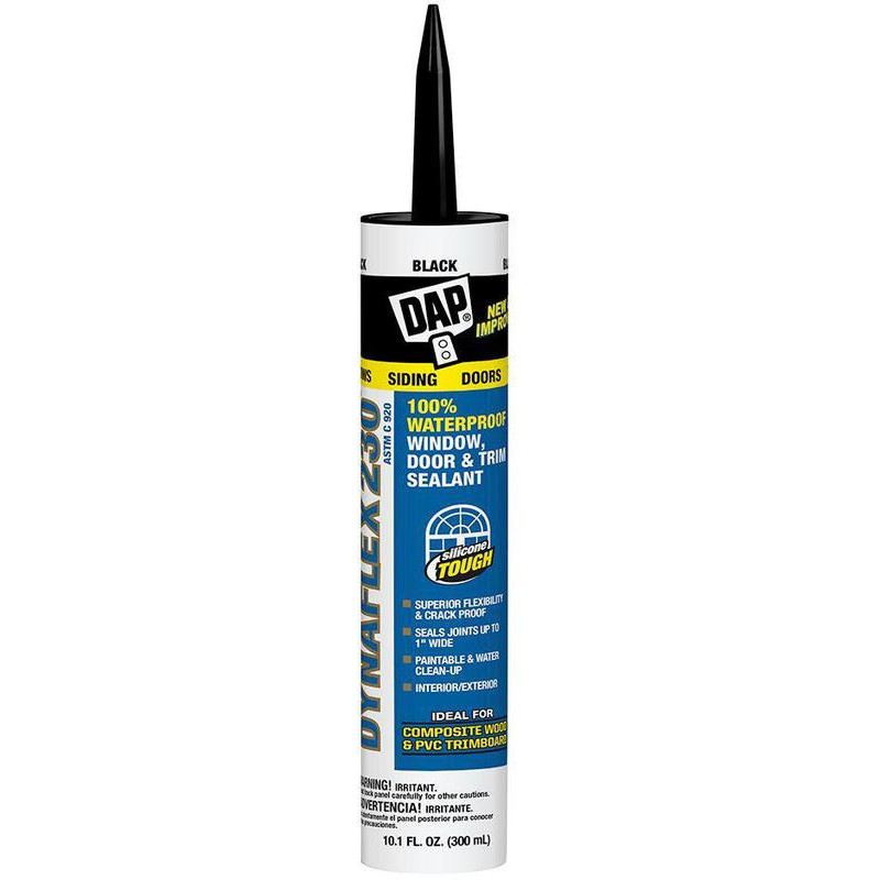 DAP  18280 10.1oz BLACK 230 CAULK