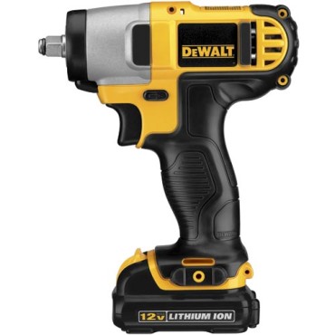 DEWALT 12V MAX* Lithium Ion 3/8" Impact Wrench Kit