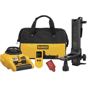 DEWALT Self-Leveling Int/Ext Rotary Laser Kit