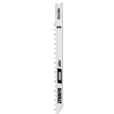 DEWALT DW3700H 4" 6 TPI Fast/Rough HCS U-Shank Woodcut Blade 5 Pack