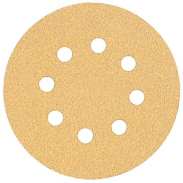 DEWALT DW4304 5-Inch 8 Hole 150 Grit Orbit Sandpaper 5-Pack