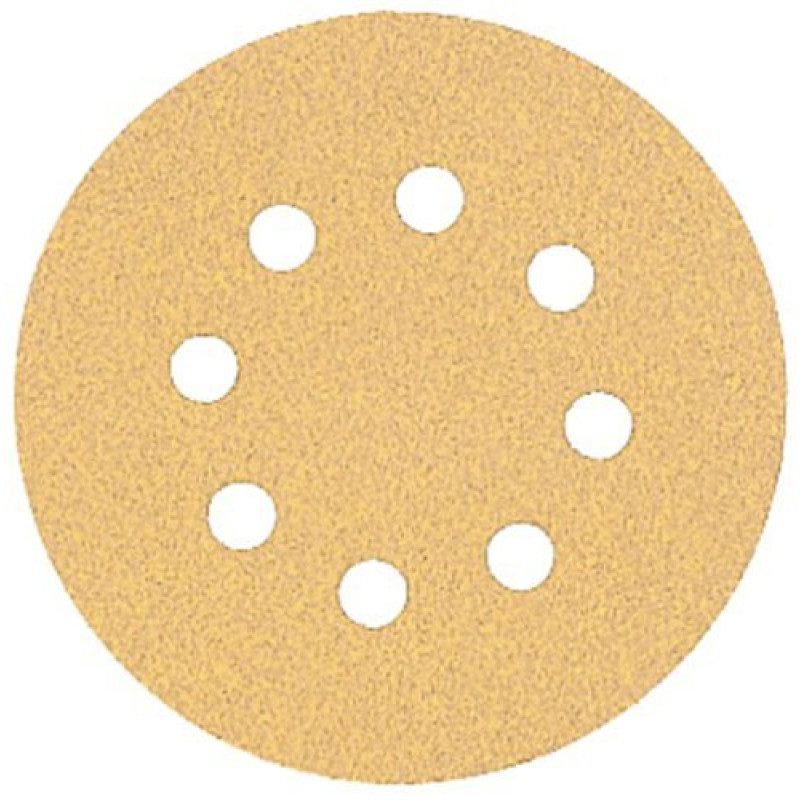 DEWALT DW4301 5-Inch 8 Hole 80 Grit Orbit Sandpaper 5-Pack