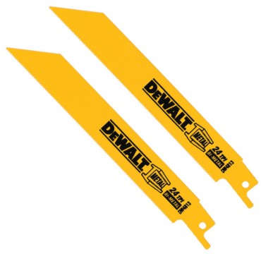 Dewalt DW4813 24TPI Bi-Metal Recip Blade 25 Pack