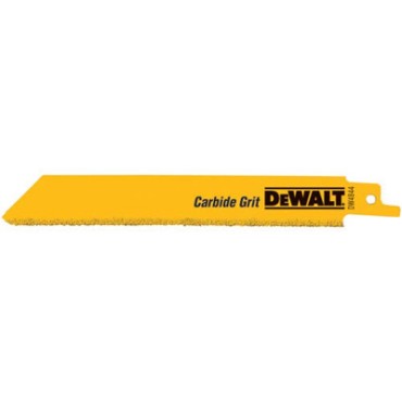 DEWALT DW4844 6" Carbide-Coated Reciprocating Saw Blade Coarse 5 Pack