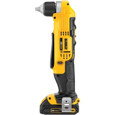 DeWalt DCD740C1 20V MAX Li-Ion Compact Right Angle Drill Kit