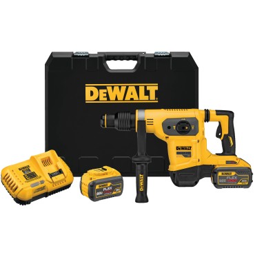DeWalt DCH481X2 60V Max* 1-9/16 in Brushless SDS Max Combination Rotary Hammer Kit 