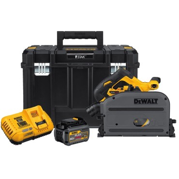 DeWALT DCS520T1 FLEXVOLT 60V MAX* 6-1/2 in Cordless TrackSaw Kit