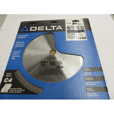 Delta 12" Carbide Circular Saw Blade, 96T