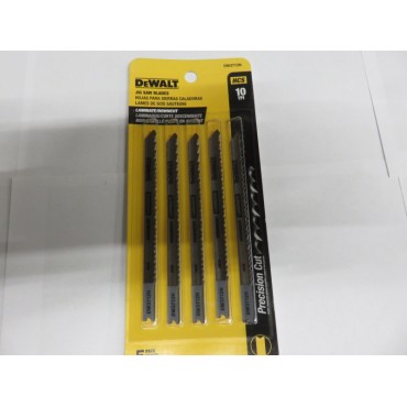 DeWALT DW3712H Fine Smooth U-Shank Woodcut Jig Saw Blades 5 Pack