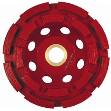 Diteq D80010 7" x 5/8" CD14 Double Row Cup Grinding Wheel