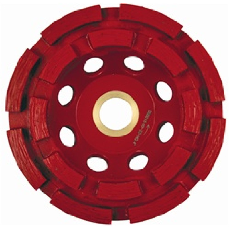 Diteq D80010 7" x 5/8" CD14 Double Row Cup Grinding Wheel