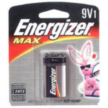 Energizer 522BP 1PK 9V ALKALINE BATTERY