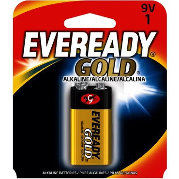 Energizer A522BP 9V GOLD ALK BATTERY