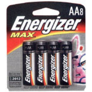 Energizer E91MP-8 AA 8PK ALK BATTERY