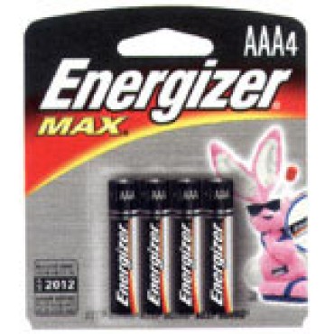 Energizer E92BP-4 4PK AAA ALKALN BATTERY