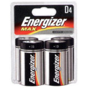 Energizer E95BP-4 4PK D ALKALINE BATTERY