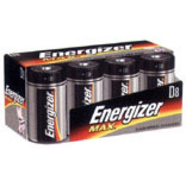 Energizer E95FP-8 8PK D ALKALINE BATTERY