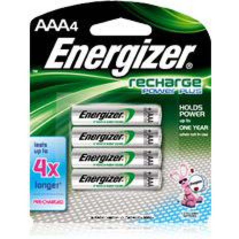 Energizer NH12BP-4 AAA NIMH RECH BATTERY