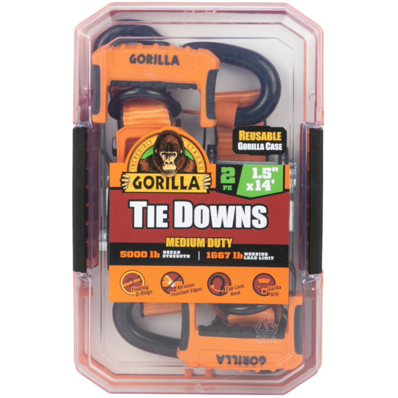 93004 2PK 1.5X14 RATCHET STRAP