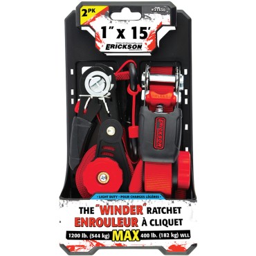 Erickson 31430 1X15 RATCHET STRAP